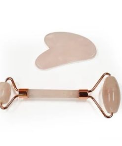 Rose Quartz Roller and GuaSha